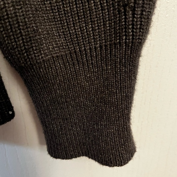 Retro peplum knit cardigan - Picture 4 of 8